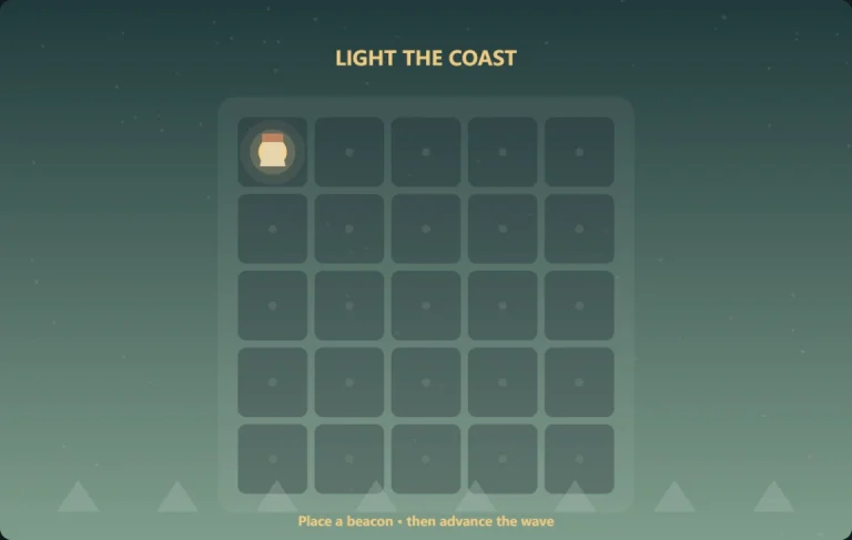Beacon Keepers original illustrated game scene